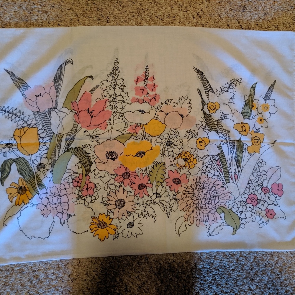 Vintage Burlington Home Full Sheet set